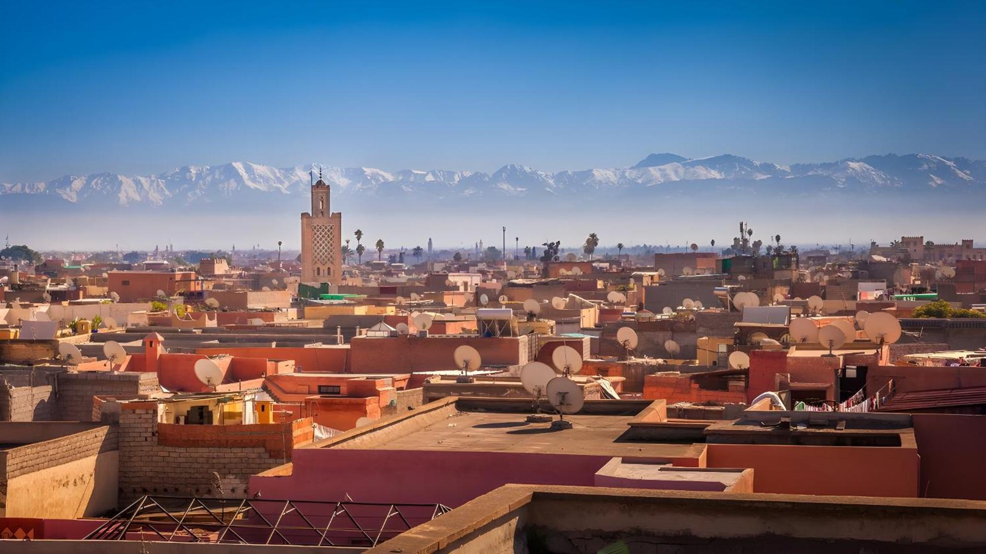 Appartement Renove Avec Style Et Parking Surveille Marrakesh Exterior foto